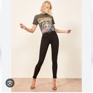 Reformation High + Skinny Jean - 26